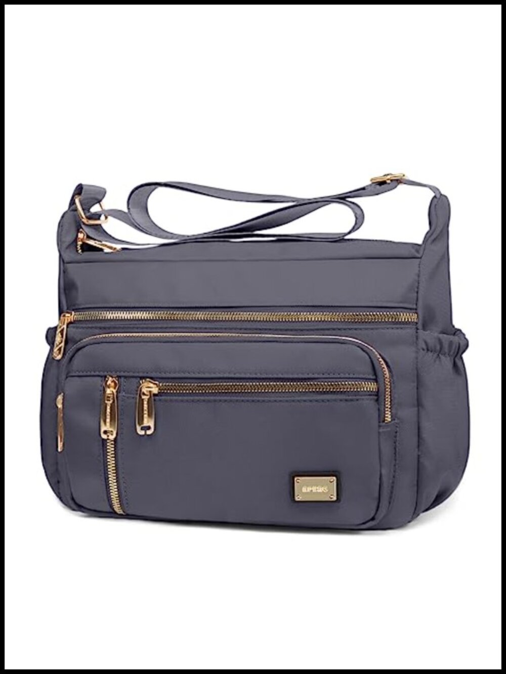 NPBAG Crossbody Bag Water Resistant Multi-Pockets Women Shoulder Purse